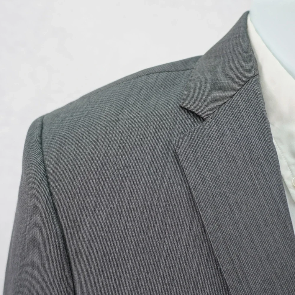 Joseph Jos A Bank Wool Gray Check Blazer 36S‎ Tagged 38R Probaly A Slim Fit 38R